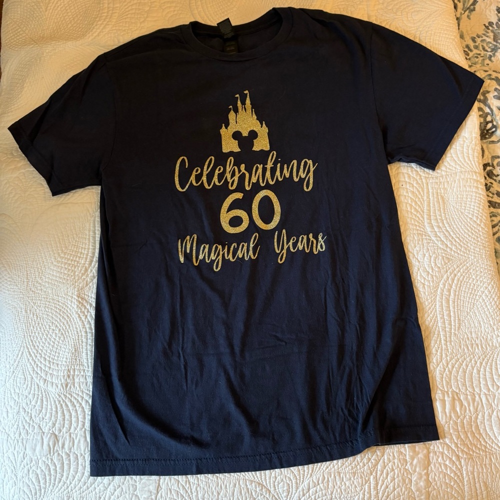 60 Birthday Disney tshirt small